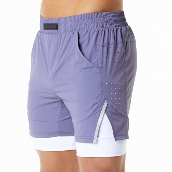 INFINITY SHORT
Men's 2 in 1 Short Men's Shadow Plum  Athletic Shorts - Picture 1 of 7